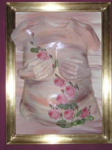 Rosenbauch in purpur